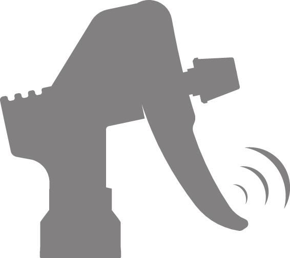 Industriezerstäuber doppeltwirkend rot Pressol