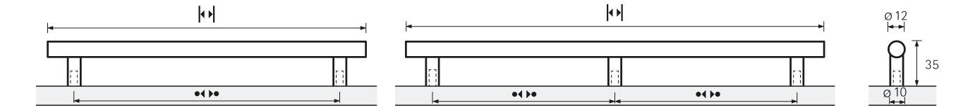 HETTICH Stangengriff Hale