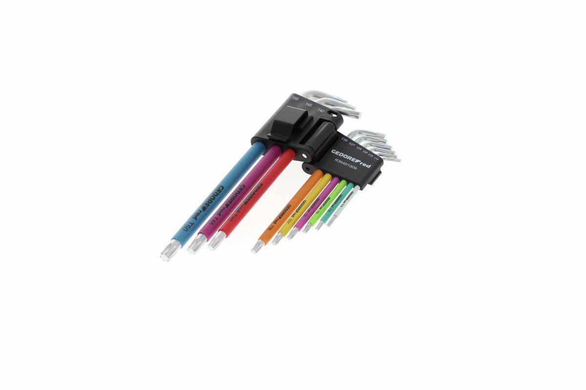R36401009 Winkelschraubendr.Satz TX T10-T50 9tlg