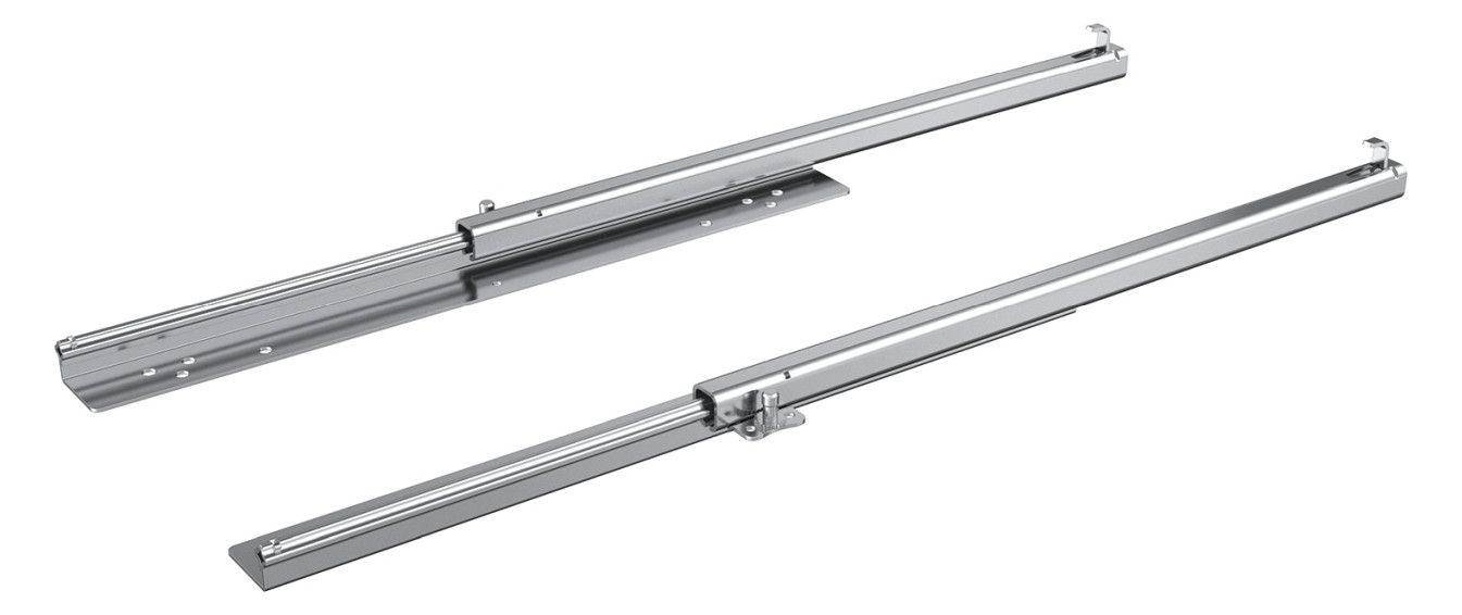 HETTICH Quadro 40 Teilauszug Bodenmontage