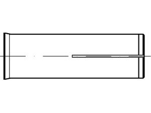 ART 88716 UPAT-Schlaganker Stahl gal Zn USA M 16 - N S