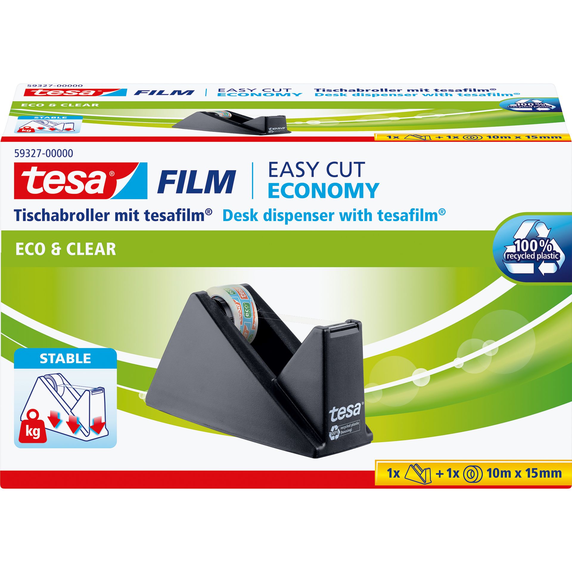 Tischabroller  sw +film Eco&Clear