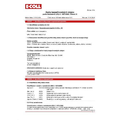 Sprühkleber 400ml transparent E-COLL EE