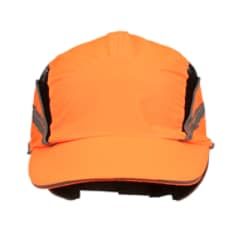 3M™ First Base™ 3 Anstoßkappe 2021875, Classic, fluoreszierende Warnfarbe, Orange, Standard-Schirm, 70 mm, individuell