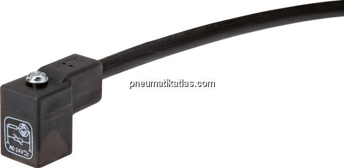 LED-Stecker mit 3 mtr Kabel, Größe 0 (Industrienorm C)