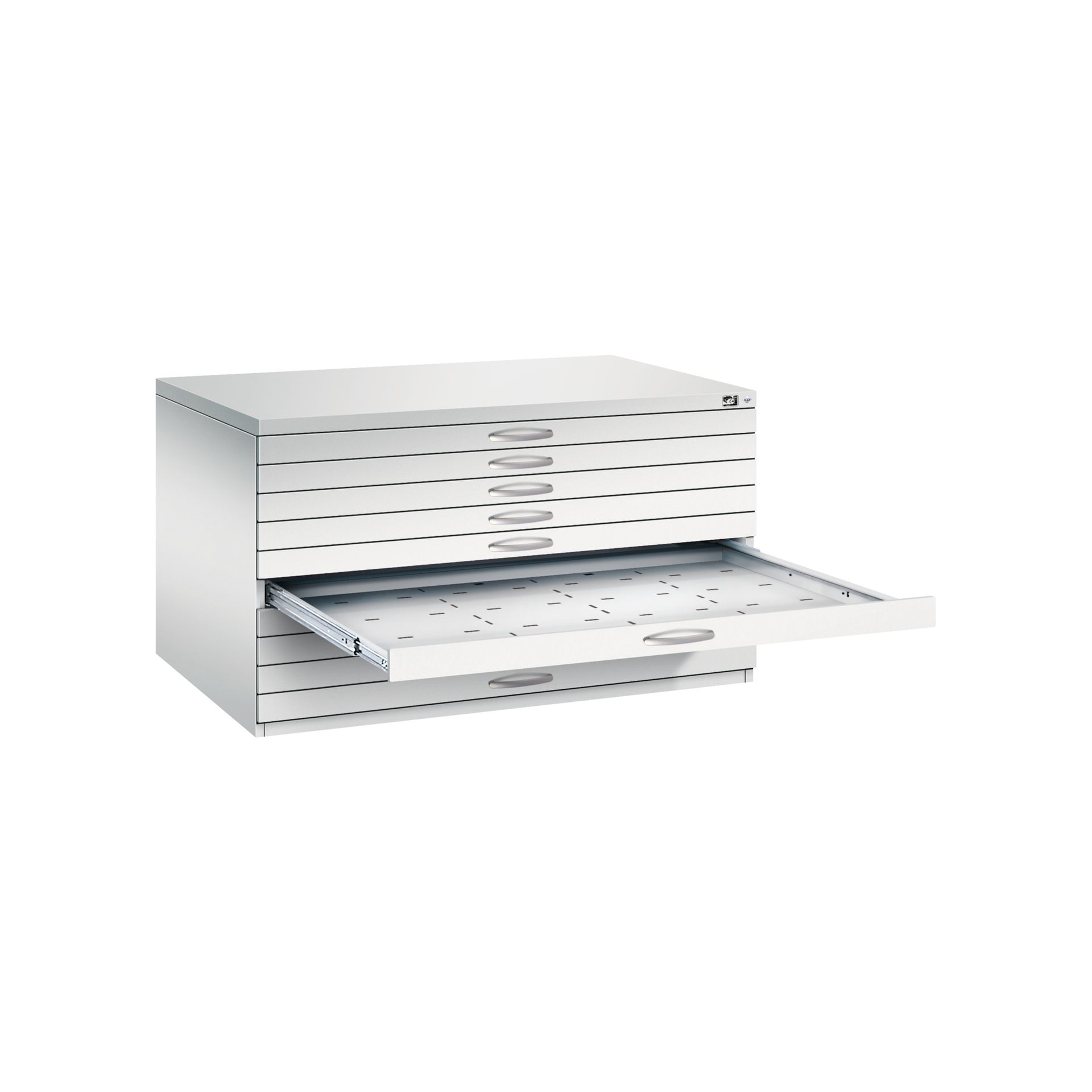 Flachablageschrank 760x1350x960mm lgr
