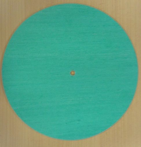 Schneidunterlage, 300 x 3 mm, Mittelloch 9 mm