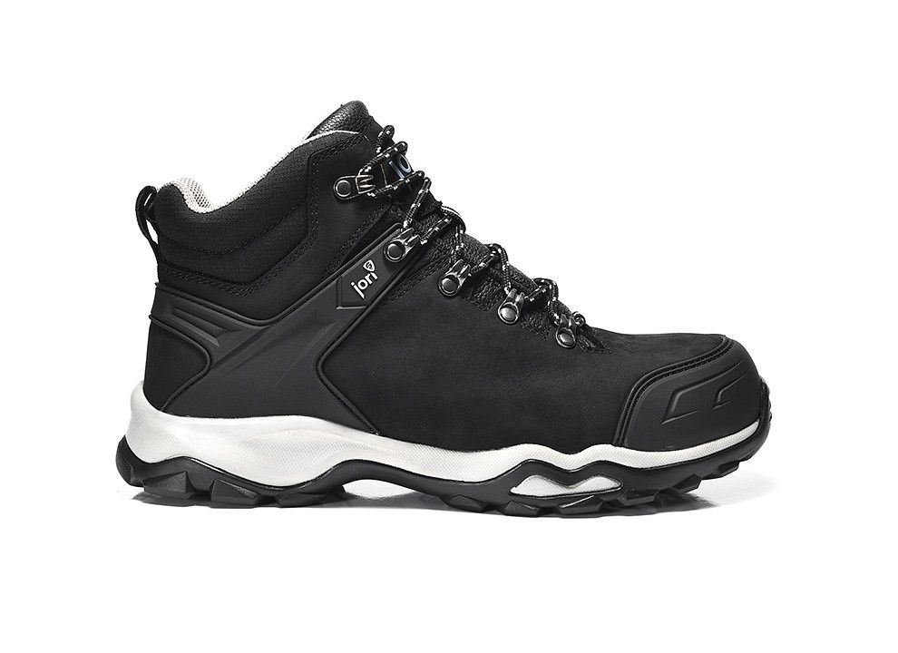 Sicherheitsschnürstiefel jo_POWERFUL black Mid S3S, Gr. 36