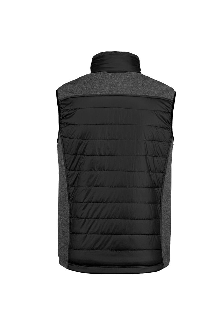 HAKRO Hybridweste Contrast schwarz, XS