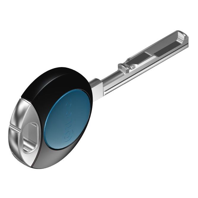 iLOQ S10 Schlüssel, Schlüsselkappe in blau