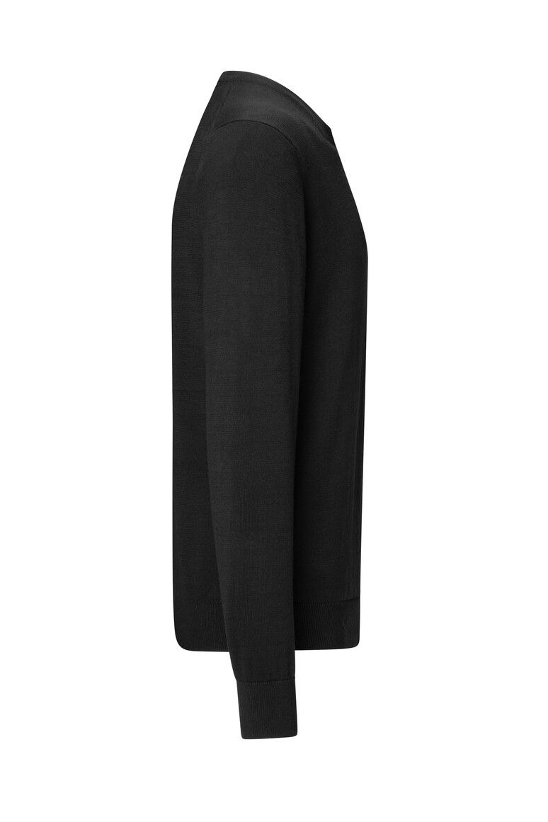 HAKRO Pullover Premium-Baumwolle schwarz, XS