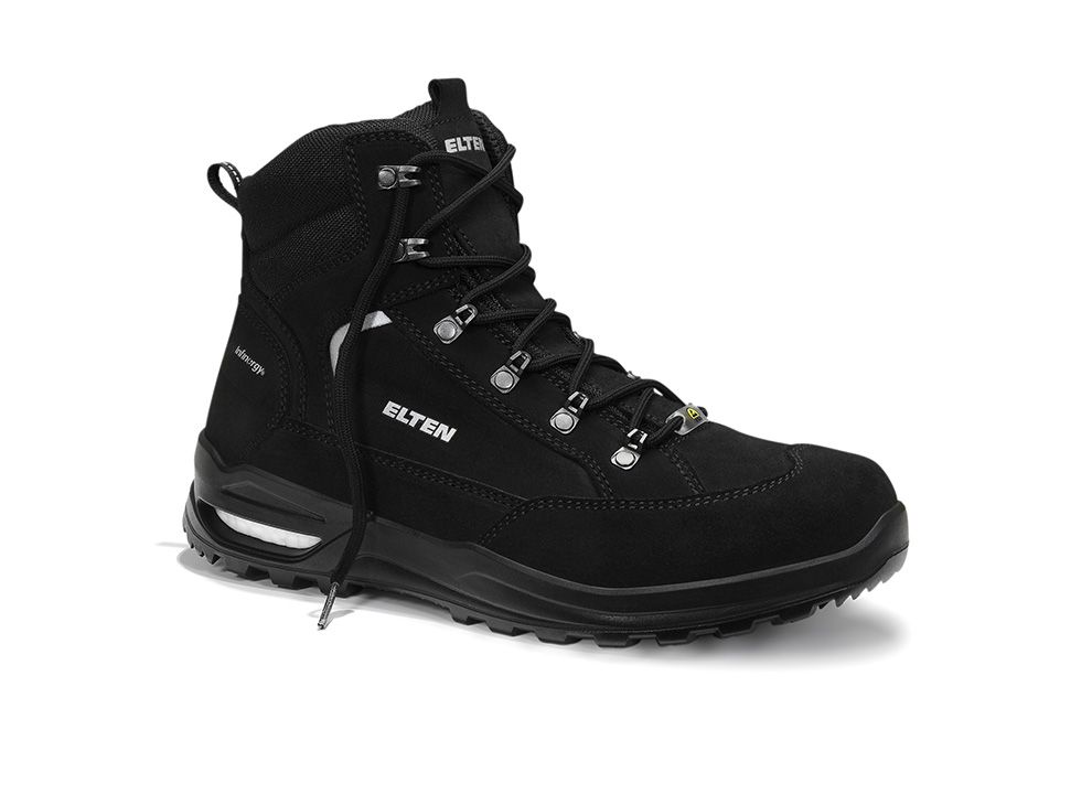 ELTEN RONAN XXF Berufsstiefel Mid O2 ESD, Schwarz, Gr. 43
