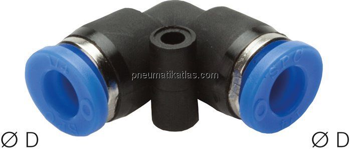 Winkel-Steckanschluss 1/8" (3,17 mm), IQS-Inch