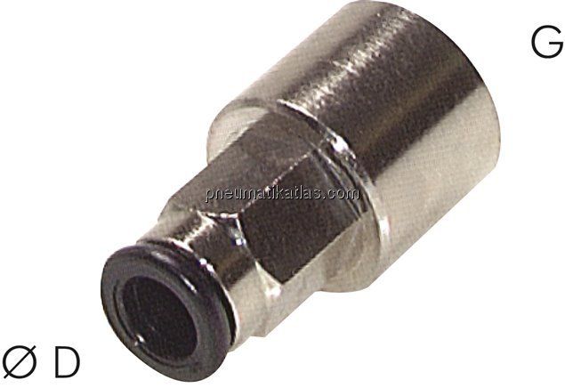 Steckanschluss m. Innengew. G 1/8"-4mm, Baureihe Topline