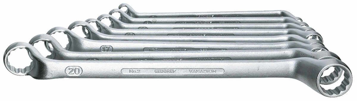 2-8 Doppelringschlüssel-Satz 8-tlg 6-22 mm
