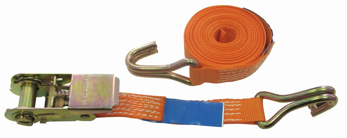 Zurrgurte mit Spitzhaken 2-teilig 2t orange 35 mm x 6m EAN 1 St./pc.