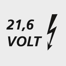 Akku Li-Ion 21,6 V, 5,0 Ah Rems
