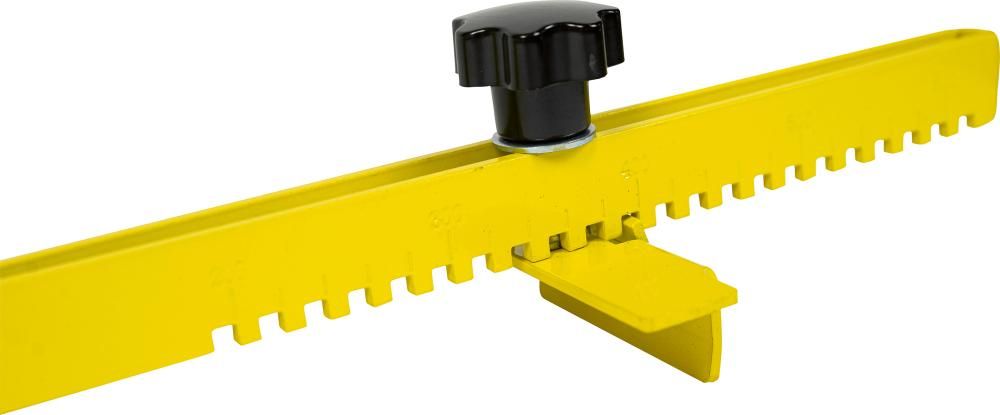 Terassenplattenheber, "Easy Lifter" Pulverlackiert Gelb