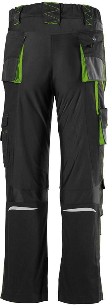 FORTIS Kids Bundhose 24, schw./limegreen,Gr146-152