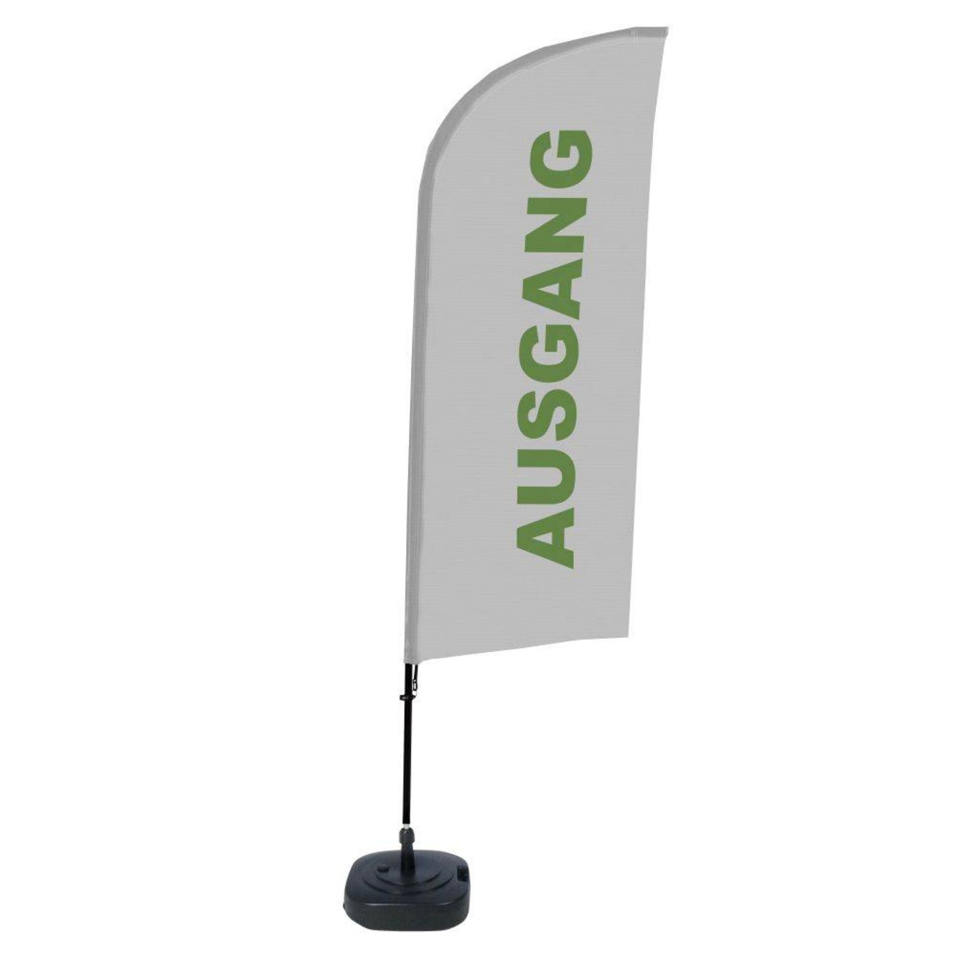 Beachflag Exit gr deutsch