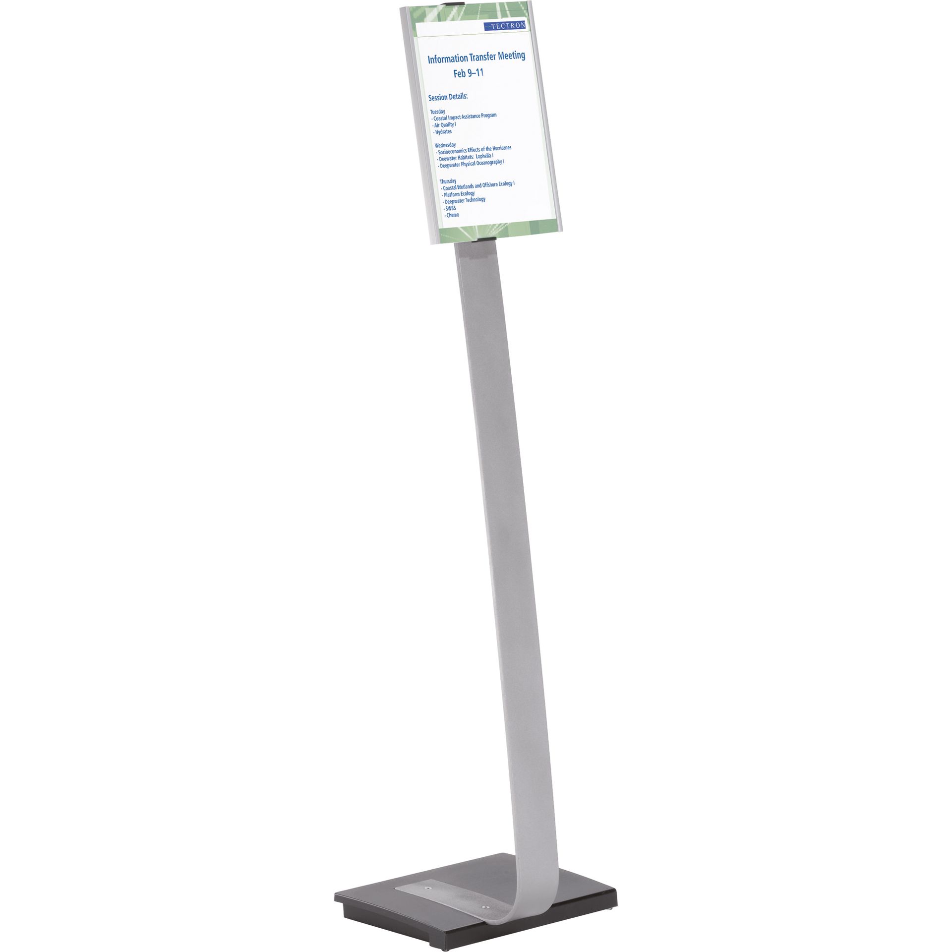 Bodenständer INFO SIGN stand A4 Aluminium