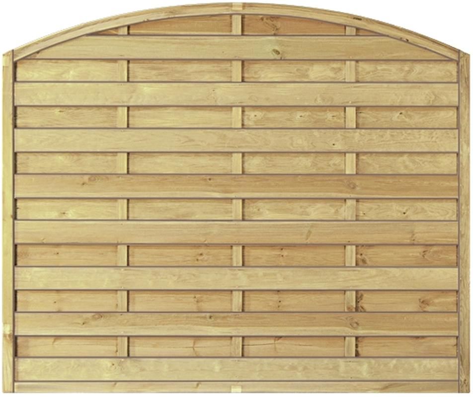 Maxi-Bogen 180x150/130cm Rahmen 45/45 mm, kdi grünLamellen geriffelt & geschraubt