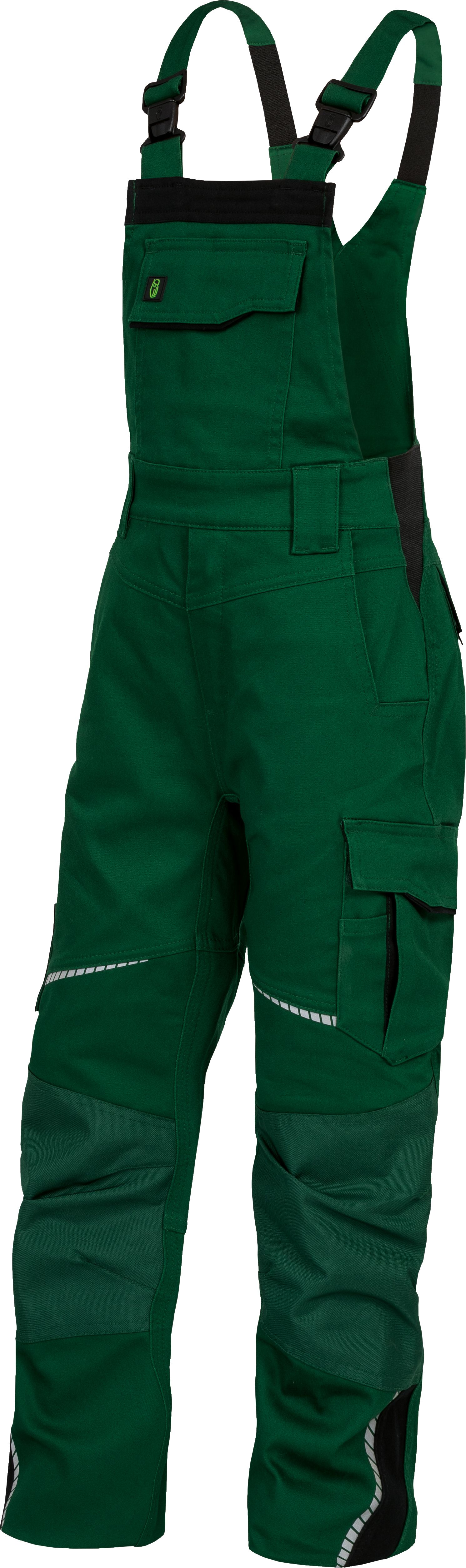 Leibwächter Flexline Latzhose, Grün, Gr. 146/152