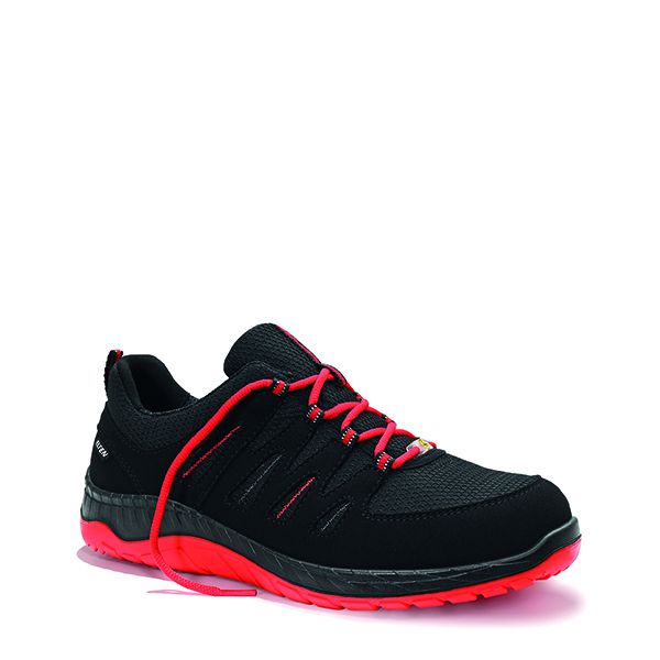 Sicherheitshalbschuh MADDOX black-red Low ESD S3S, Gr. 41