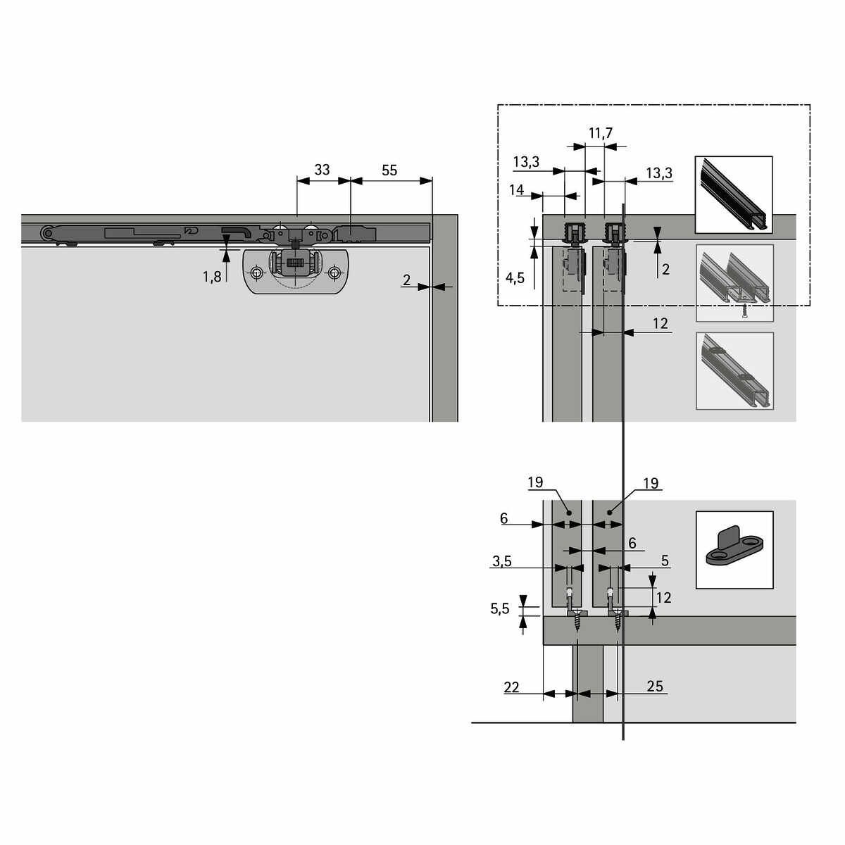 SysLine S Set ohne Silent System