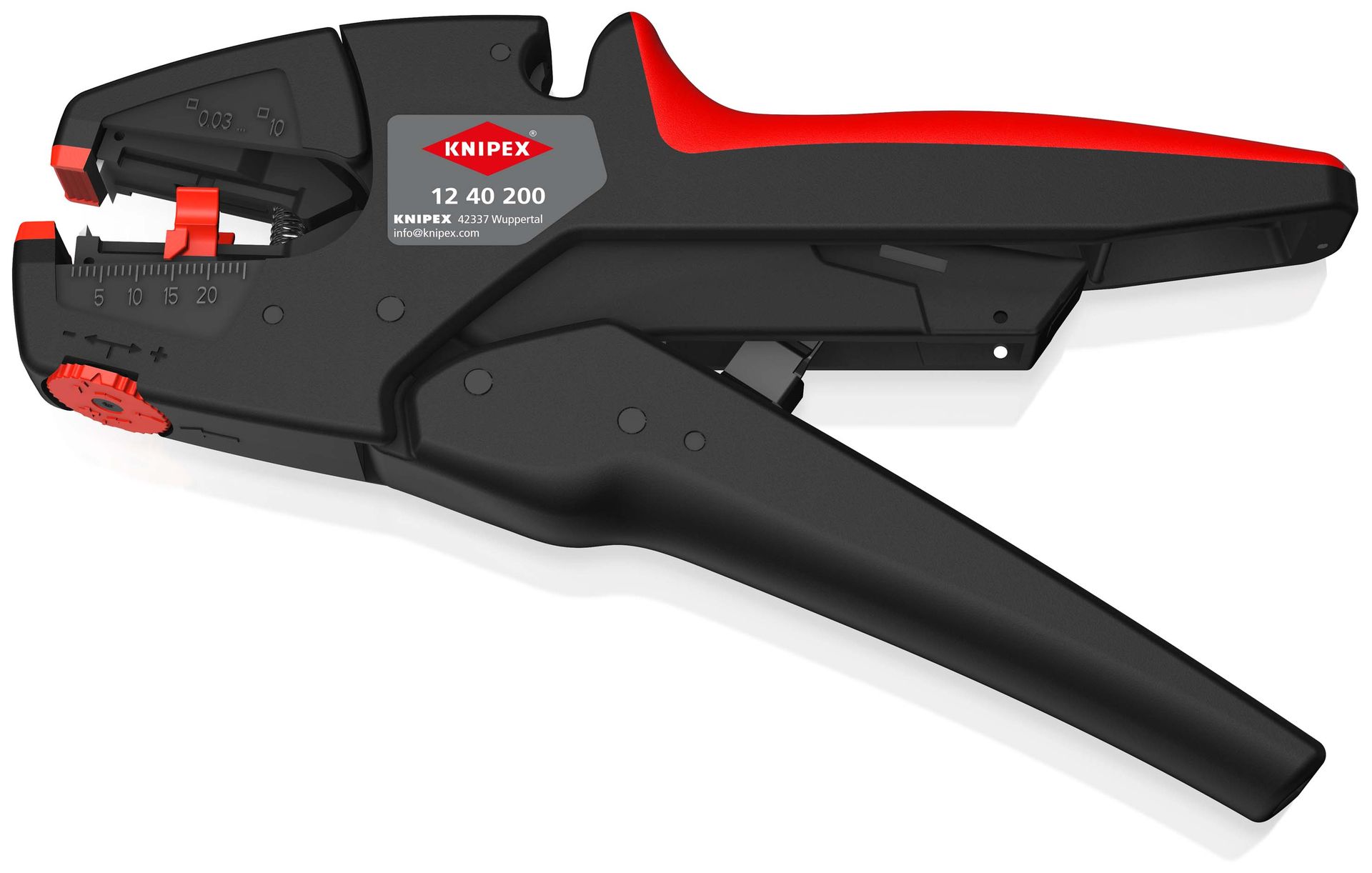 KNIPEX Selbsteinstellende Abisolierzange 200 mm