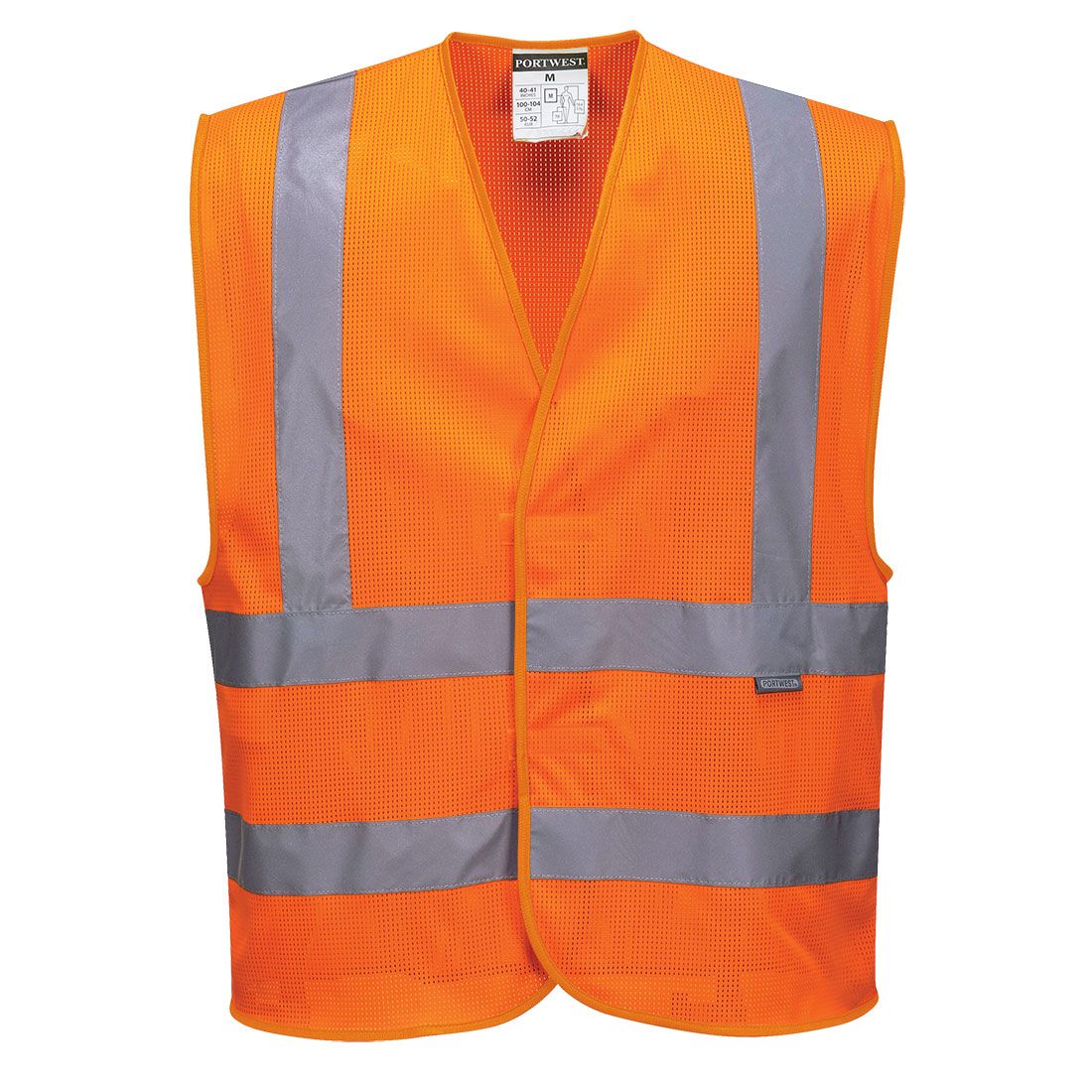 Portwest C370 Warnschutz-Weste, Orange, Gr. XX/3X