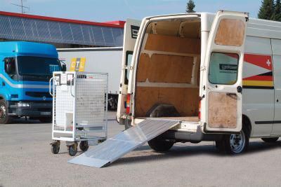 Verladeschiene-Aluminium L2000xB400 mm faltbar Tragkraft 400kg/Paar