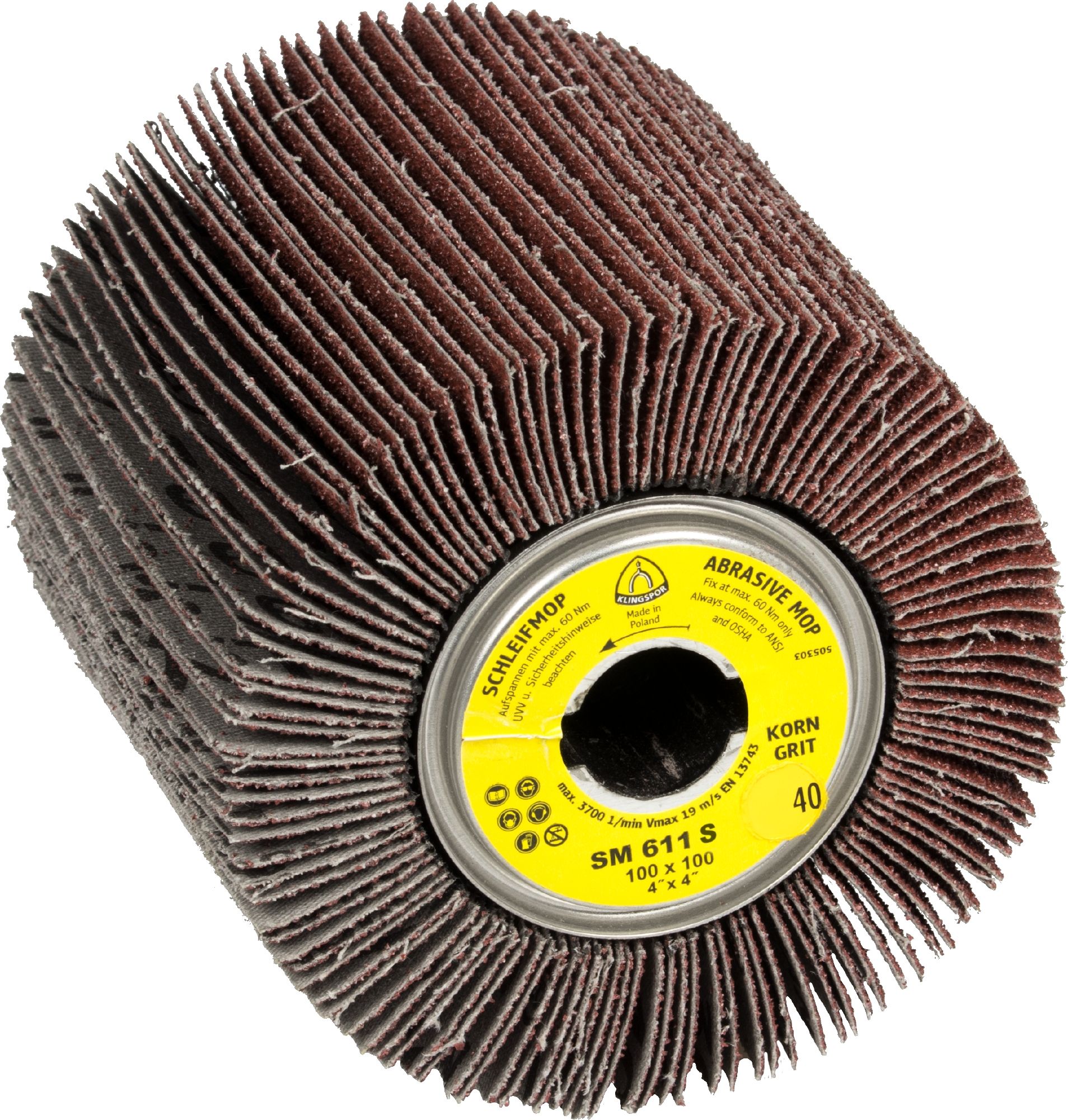 Klingspor SM 611 S Schleifmopräder LS 309 X