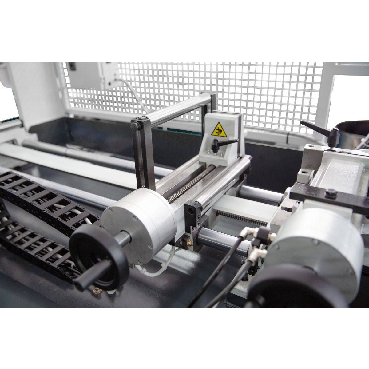 Automatische Vertikal-Metallkreissäge Metallkraft MKS 315 VA Aktions-Set