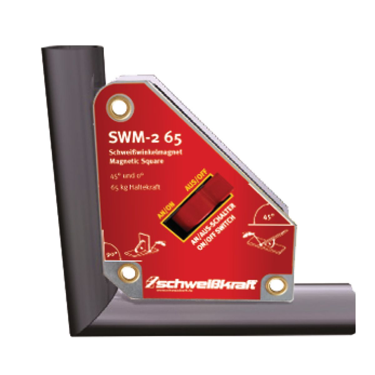 Schaltbarer Schweißwinkelmagnet Schweisskraft SWM-2 30
