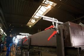 Hebelzwinge Ganzstahl 300x140mm BESSEY