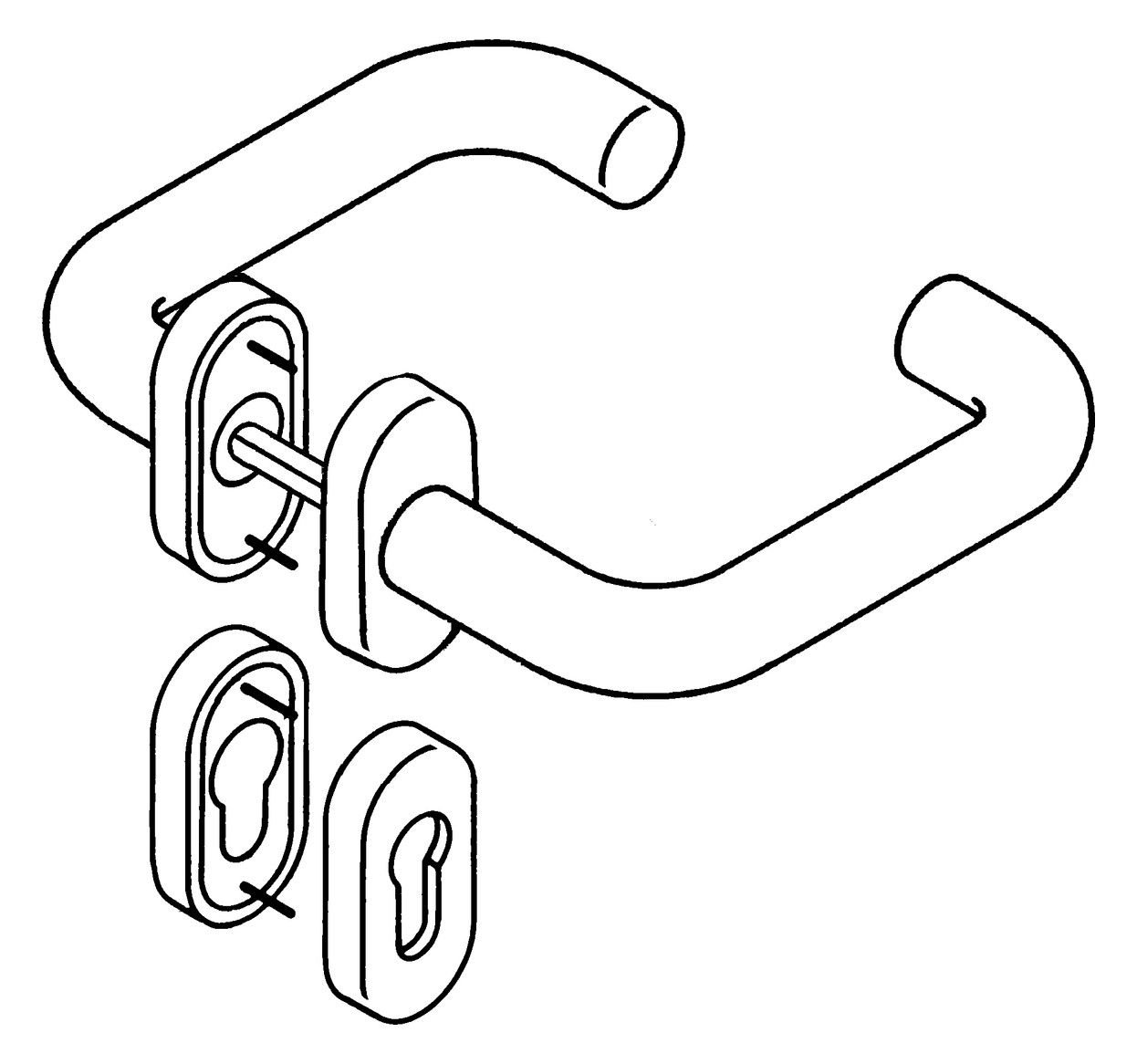 HEWI Zimmergarnitur 111R01.140