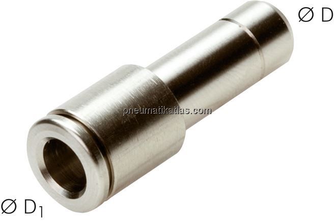 Reduzierung 4mm Stecknippel x 6mm Schlauch, IQS-MSV (Standard)