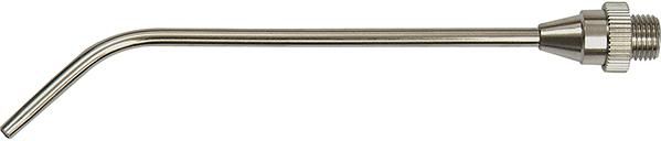 Verlängerungsdüse für Ausblaspistole Messing gebogen M12x1,25 150mm RIEGLER