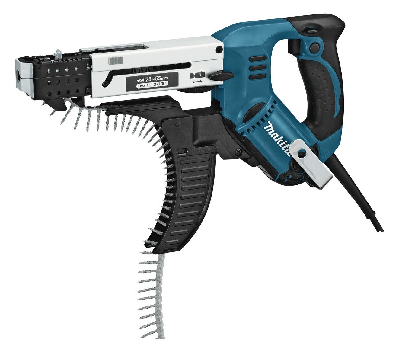 MAKITA Schnellbau-Magazinschrauber, 1/4"-Bit