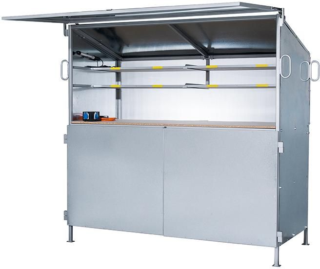 Planstand Typ 200, H1970 x B2110 x T970 mm