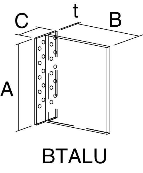 SST Balkenträger BTALU120