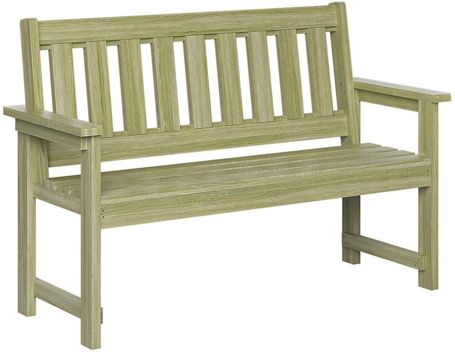 FRANK Gartenbank 1304 x 562 x 890 mm Fichte KDI