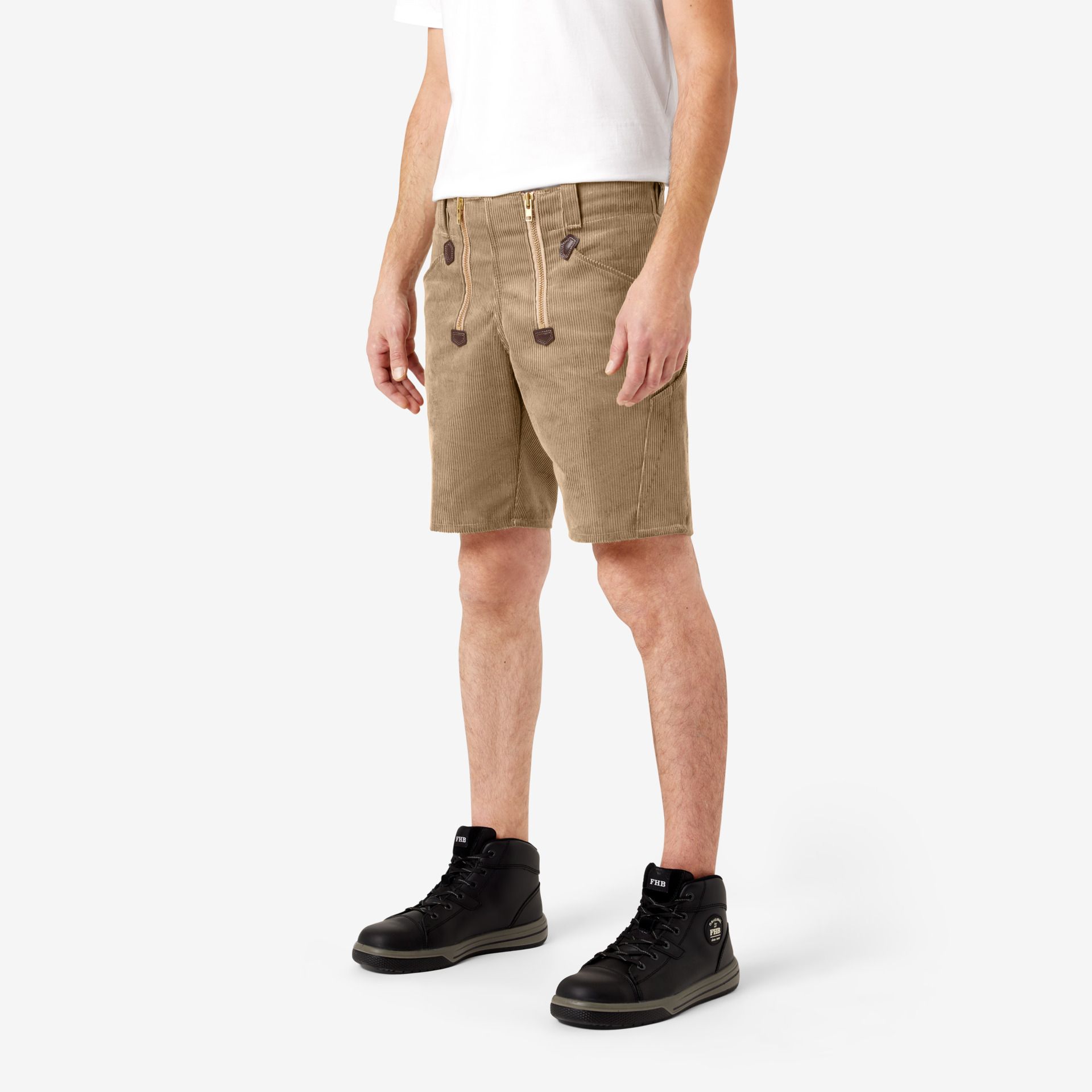 FHB Zunftshort HANS beige - Gr. 66