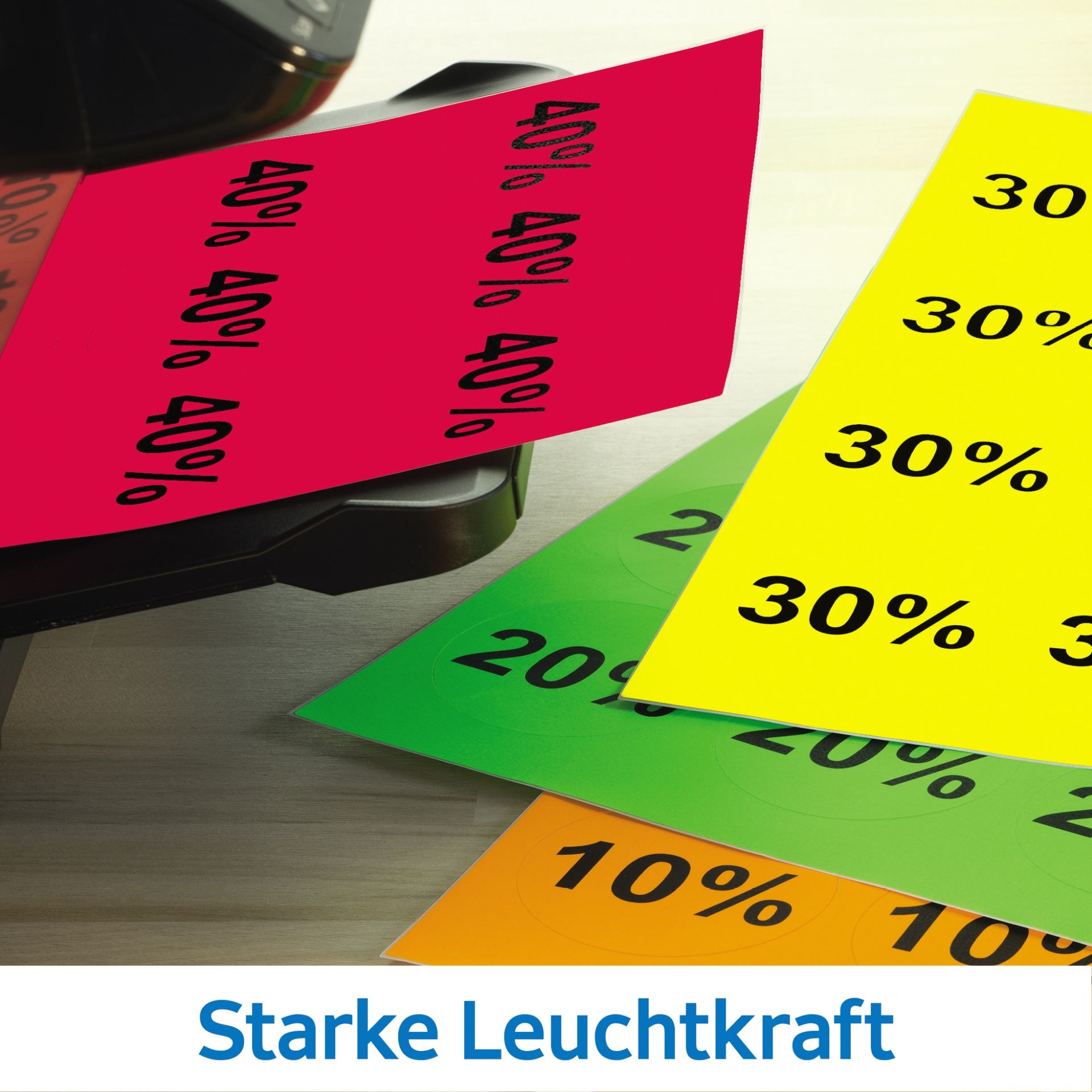 Etikett 105x42,3mm A4 grün 1.400 St./Pack.