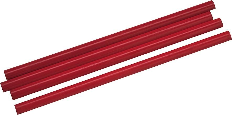 HAROMAC Zimmermannsbleistift oval rot 24 cm