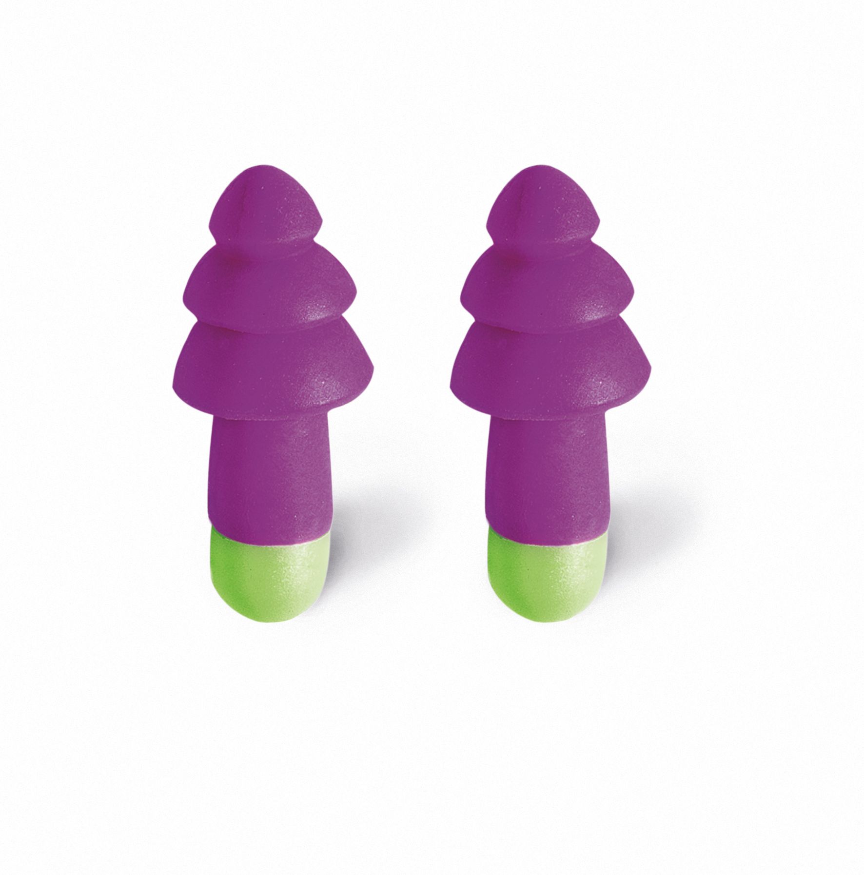 Wiederverwendbare Gehörschutzstöpsel Rockets, ein Paar im PocketPak SNR 29 dB