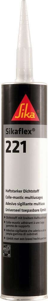 Sikaflex-221 300ml schwarz (MDI)