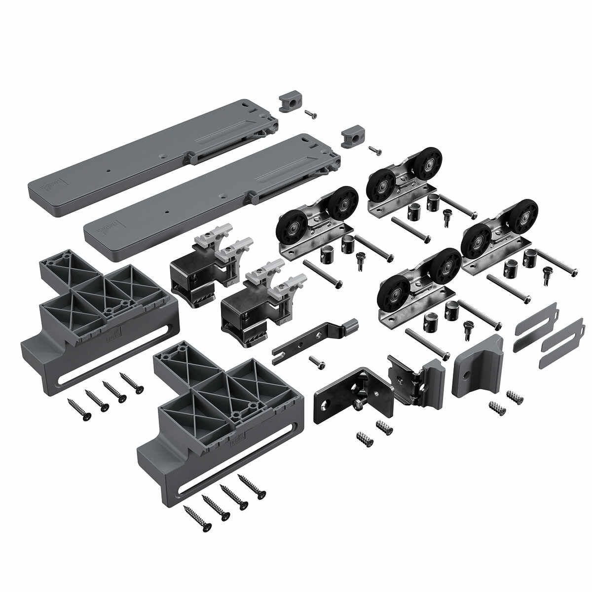 TOP LINE1 SET 2-Türig 75KG Silent System