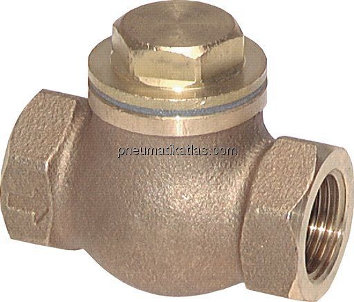 Rückschlagventil (schwer), G 1/2", PN 20, Rotguss